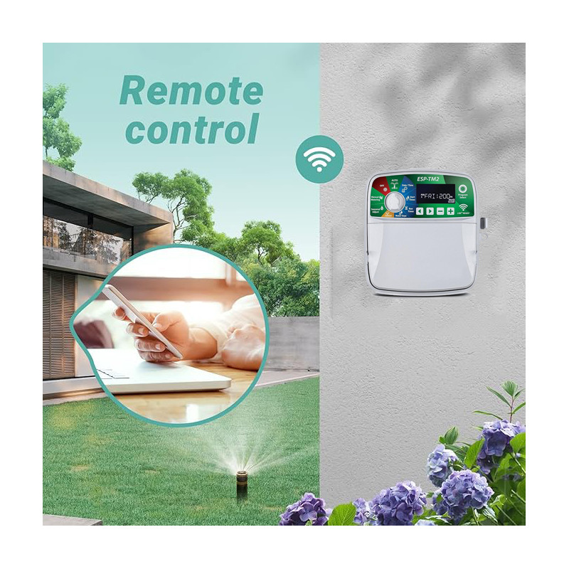 Programeri Automatike Rain Bird ESP-TM2 automatic irrigation controller 4 outdoor zones + LNK