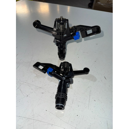 Confezione da 5 irrigatori circolari per irrigazione agricola da 3/4" | Irrigatori per prato da 13 a 18 m | Irrigatore da giardi