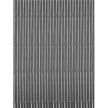 2 x 3 m grauer Sichtschutz | PP+PE Kunstgeflecht-Terrassen-Gartenzaun | 90 % Sichtschutz