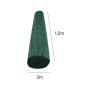 Clôture en osier artificiel 1,5 x 3 mètres, verte 1300 g/m2, occultation à 90 %, recommandée pour délimiter votre jardin Clôture en osier artificiel 1,5 x 3 mètres, verte 1300 g/m2, occultation à 90 %, recommandée pour délimiter votre jardin