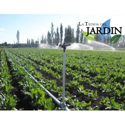 Aspersor de irrigação agrícola circular em latão com bico de 3/4" | Pacote com 5 aspersores com alcance de 13 a 18 m | Aspersor