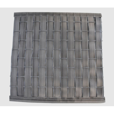 Enceinte de dissimulation gris anthracite 100x200 cm | Dissimulation de clôture décorative à 95 %