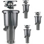 Set di 4 Irrigatore a scomparsa per irrigazione interrata | Irrigatore agricolo a impatto MaxiPou 6-13 m 1/2'' | Irrigatore circ Set di 4 Irrigatore a scomparsa per irrigazione interrata | Irrigatore agricolo a impatto MaxiPou 6-13 m 1/2'' | Irrigatore circ