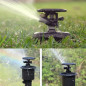 Set di 10 Irrigatore a impatto emergente MaxiPou 6-13 m 1/2'' | Irrigatore agricolo a impatto MaxiPou 6-13 m 1/2'' | Circolare e