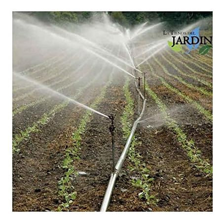 IBIS Bewässerungskanone + Stativ | Landwirtschaftlicher Bewässerungssprinkler mit einstellbarem Winkel | 1" Innengewinde | Reich