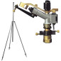 Arroseur Ibis 1'' Réglable 0-360º 13-23 m. Pression 1,5 à 5 Bar. Comprend un support trépied métallique 1'' Arroseur Ibis 1'' Réglable 0-360º 13-23 m. Pression 1,5 à 5 Bar. Comprend un support trépied métallique 1''