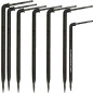 Lot de 250 piquets d'irrigation goutte à goutte incurvés | Piquets microtubes de 15 cm, débit de 2,6 litres/heure | Piquets pour Lot de 250 piquets d'irrigation goutte à goutte incurvés | Piquets microtubes de 15 cm, débit de 2,6 litres/heure | Piquets pour
