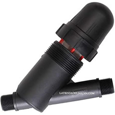 Filtro de Riego 3/4'' | Filtro de Malla para Tuberia 25mm | Sistema de Filtrado para Riego 120 Mesh