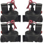 Set di 4 Elettrovalvola per irrigazione Suinga 1'' 24V con regolatore di flusso per programmatori elettrico Set di 4 Elettrovalvola per irrigazione Suinga 1'' 24V con regolatore di flusso per programmatori elettrico