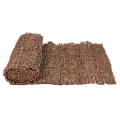 Schermatura in erica 1 x 3 m | Schermatura in erica naturale | Recinzione schermante al 90% per giardini e terrazze 2,5-3 kg/m2