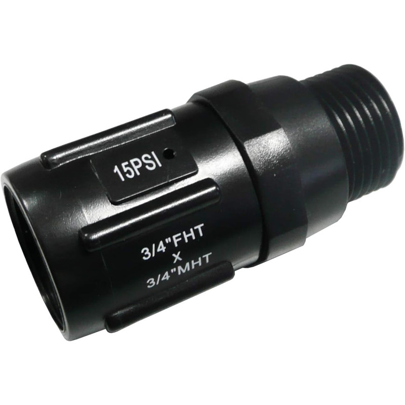 Regolatore di pressione dell'acqua da 3/4" | Riduttore di pressione per irrigazione a goccia da 1 bar 15 PSI | Riduttore di pres
