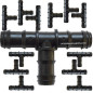 Drip irrigation 16mm black. 100 units Drip irrigation 16mm black. 100 units