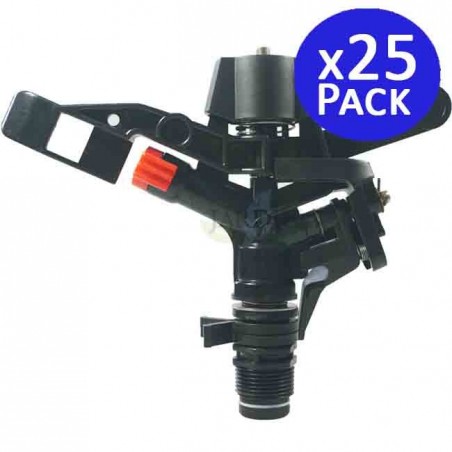 Irrigatore agricolo settoriale da 3/4", da 13 a 18 metri, 25 unità