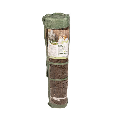 Tela de urze 1x5 m | Tela de urze natural | Cerca de tela de 65% para jardins e terraços 0,7-1 kg/m2