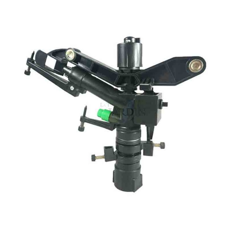 Cañón de Riego KRAUS Ajustable 1", Alcance 15 a 21 Metros, Riego Profesional Cañón de Riego KRAUS Ajustable 1", Alcance 15 a 21 Metros, Riego Profesional