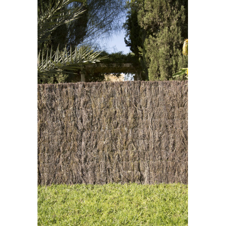 Brise-vue en bruyère 2 x 3 m | Brise-vue en bruyère naturelle | Clôture 100 % brise-vue pour jardins et terrasses