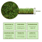 Césped Artificial 40mm Otoño | Rollo de 1x5m | Alfombra de Hierba Sintética Realista | Ideal para Jardines y Terrazas Césped Artificial 40mm Otoño | Rollo de 1x5m | Alfombra de Hierba Sintética Realista | Ideal para Jardines y Terrazas