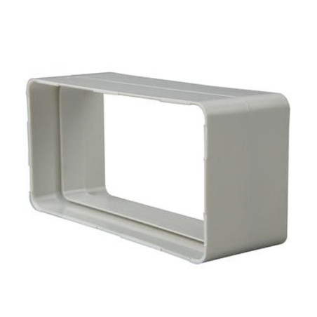 Giunto Rettangolare 55x110 mm per Aeratore Estraente | Connessione Ignifuga | Resistente all'Umidità e Alta Temperatura