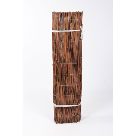 Filet d'ombrage en osier 1,5 x 5 mètres | Clôture de jardin 75 % d'intimité | Clôture décorative asiatique