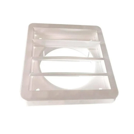 Mixed Exit Window Ø100mm 55x110mm | Fireproof Extraction Accessory | Self-Extinguishing | High-Efficiency Ventilation