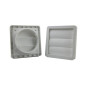 Ventana de Salida Mixta Ø100mm 55x110mm | Accesorio de Extracción Ignífugo | Autoextinguible | Alta Eficiencia para Ventilación Ventana de Salida Mixta Ø100mm 55x110mm | Accesorio de Extracción Ignífugo | Autoextinguible | Alta Eficiencia para Ventilación
