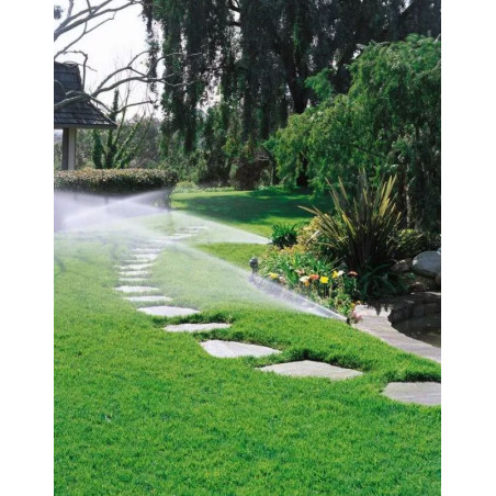 Aspersor de Irrigação Hunter SRM-04 de 1/2" | Alcance de 4 a 9,5 metros | Aspersor de Turbina Ajustável Hunter SRM