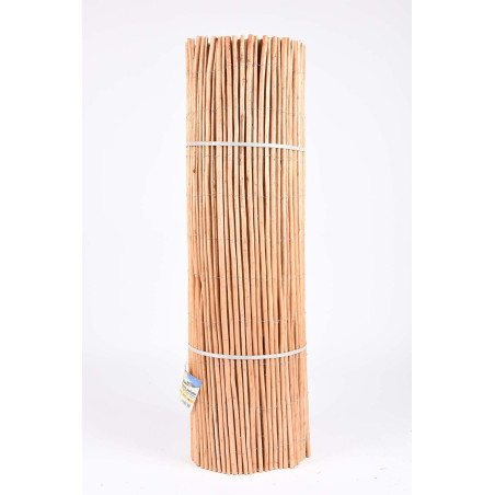 2 x 5 m Weidenzaun | Natürlicher Gartenzaun | Weidenzaun mit 85 % Sichtschutz | Dekorativer Zaun