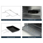 Horno Eléctrico de Sobremesa 75L Orbegozo | Función de Convección | 68,2x42,5x43cm | Sistema de Asado Giratorio | Temporizador