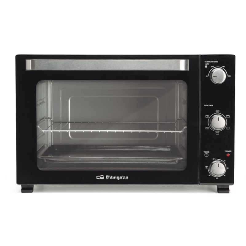 Orbegozo 60L Tabletop Electric Oven | Convection Function | 60.2 x 38.6 x 47 cm | Timer | Adjustable Temperature