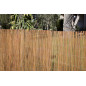 Spanischer Naturgeflechtzaun 1,5 x 5 m, 85 % Verdeckung  Spanischer Naturgeflechtzaun 1,5 x 5 m, 85 % Verdeckung