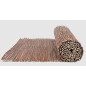 Vimini naturale spagnolo 2 x 5 m, cucito con filo zincato di 1 mm di spessore, ogni 10 cm di distanza tra i fili