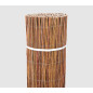Vimini naturale spagnolo 2 x 5 m, cucito con filo zincato di 1 mm di spessore, ogni 10 cm di distanza tra i fili