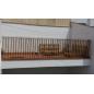 Canisse en bambou naturel chinois 1 x 5 mètres, Occultation 70%, tiges de bambou naturelles pour terrasses et jardins Canisse en bambou naturel chinois 1 x 5 mètres, Occultation 70%, tiges de bambou naturelles pour terrasses et jardins