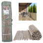 Canniccio DI BAMBU' Giardino NATURALI intere 2 x 5 metri. Ossatura 85%. Canne di bambù naturali, che conferiscono resistenza e d