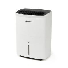 Déshumidificateur d'air Orbegozo 30 L/jour | 34,5 x 50,4 x 24,3 cm | Idéal pour les espaces jusqu'à 140 m² | Réglage de l'humidi