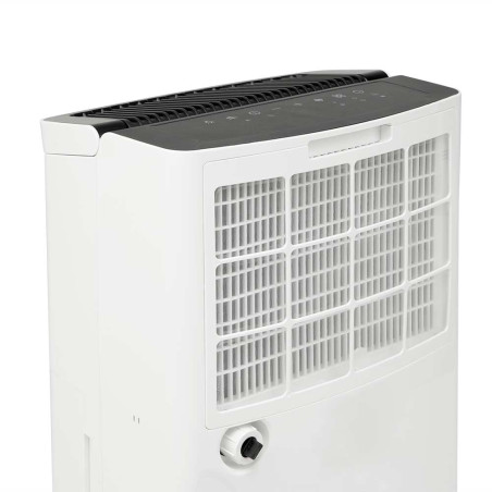 Deumidificatore Orbegozo 30L/giorno | 34,5x50,4x24,3cm | Ideale per spazi fino a 140 m² | Impostazione umidità 30%–90%