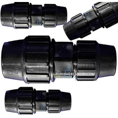 Confezione da 4 manicotti ridotti in polietilene da 75 a 63 mm