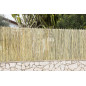 Canisse naturelle fendue pour jardin 1 x 5 m. Canisse en Roseau Nature pour l'occultation, la délimitation ou l'ombrage Canisse naturelle fendue pour jardin 1 x 5 m. Canisse en Roseau Nature pour l'occultation, la délimitation ou l'ombrage