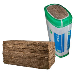 Pannello in lana di roccia 135x60x7 cm (confezione da 9,72 m2) | Isolamento termico e acustico per abitazioni