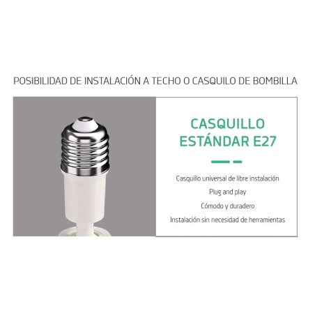 Ventilador de Teto Orbegozo com 3 Velocidades | Intensidade de Luz e Cor Ajustáveis | Inclui Controle Remoto