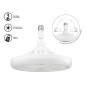 Ventilatore da soffitto Orbegozo con 3 velocità | Intensità e colore della luce regolabili | Telecomando incluso