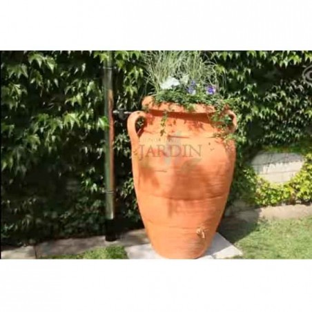 Serbatoio per acqua in anfora di terracotta, 360 litri