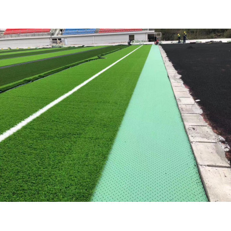 Tappetino ammortizzante in erba sintetica 1x25m | Maggiore sicurezza e protezione