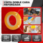 Cinta Adhesiva para Cesped Artificial doble cara 5 cm x 10 metros | Banda de Unión Interior y Exterior para Cesped Artificial