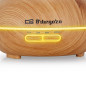 Aromatherapie Luftbefeuchter 300ml Orbegozo | Ätherisches Öl Diffusor mit LED-Licht | 16,5x14x16,5 cm | Timer