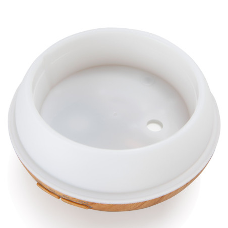 Humidificador de Aromaterapia 300ml Orbegozo | Difusor de Aceites Esenciales con Luz LED | 16,5x14x16,5 cm | Temporizador