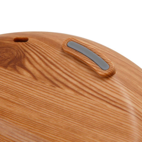 Humidificador de Aromaterapia 300ml Orbegozo | Difusor de Aceites Esenciales con Luz LED | 16,5x14x16,5 cm | Temporizador