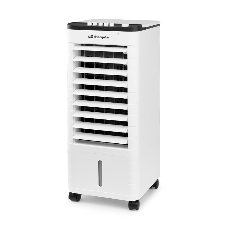 Climatizador Evaporativo 4L Orbegozo | Purificador y Humidificador de Aire Silencioso con Filtro | 24x57x27cm | 3 Velocidades Climatizador Evaporativo 4L Orbegozo | Purificador y Humidificador de Aire Silencioso con Filtro | 24x57x27cm | 3 Velocidades