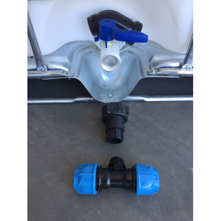 Male PE Threaded Tee | Polyethylene Pipe Fitting