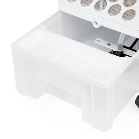 Raffreddatore d'aria evaporativo Orbegozo da 3,5 l | Purificatore d'aria e umidificatore silenzioso con filtro | 24,5 x 57 x 28 